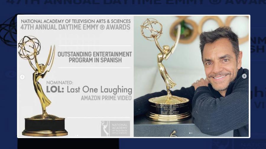 Presume Eugenio Derbez su primer Emmy 