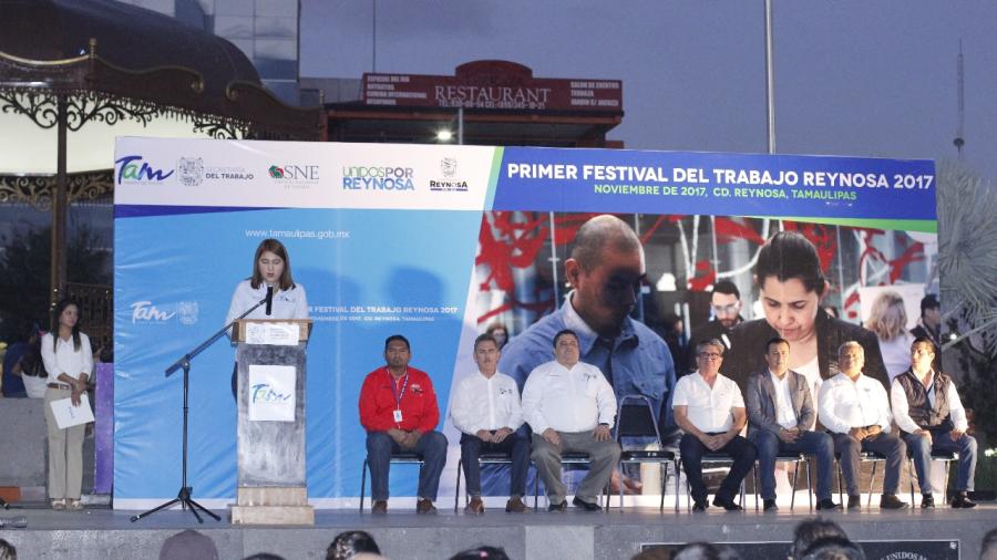 Exito en Primer Festival del Trabajo, Reynosa 2017