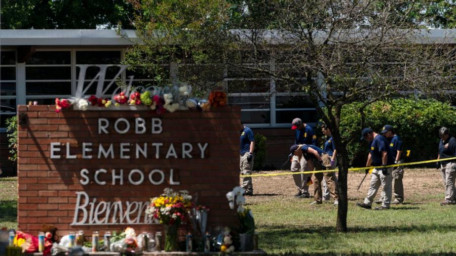 Difunden imágenes de niños huyendo por las ventanas tras tiroteo en escuela de Texas