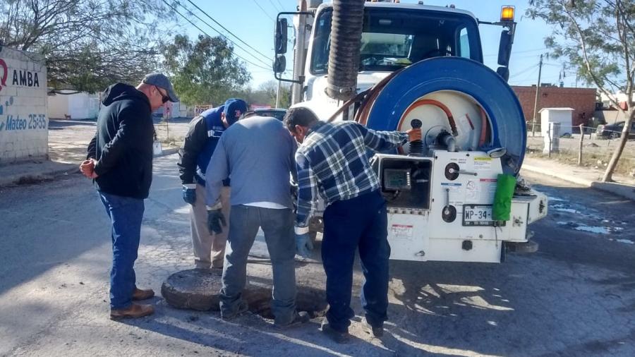 COMAPA sondea y limpia línea general, alcantarillas y pluviales