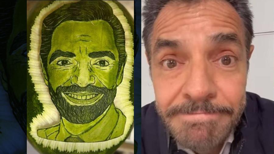 Eugenio Derbez es retenido en el aeropuerto de Nueva York por una sandía