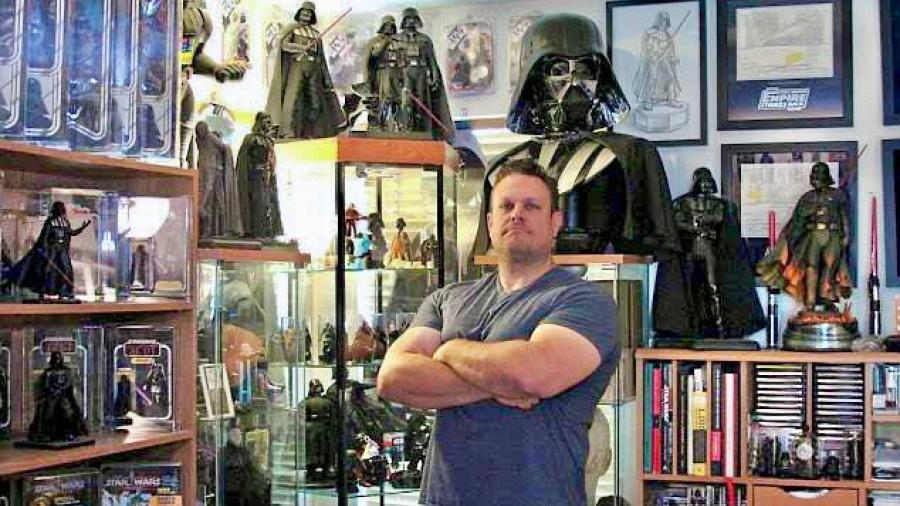 RGV tiene la colección más grande de Darth Vader