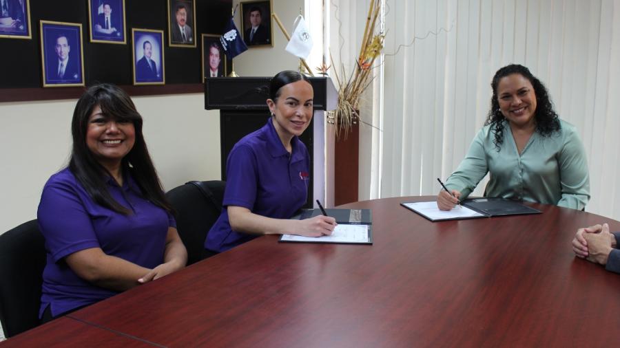 Firman convenio para apoyar a estudiantes en temas de violencia de género
