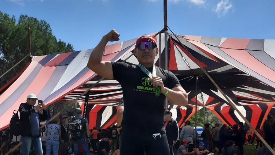 Destaca participación de atleta de la Guardia Estatal en la Spartan Race San Luis Potosí 2024