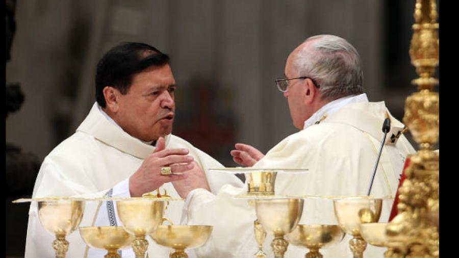 Renuncia en tiempo y forma cardenal Norberto Rivera