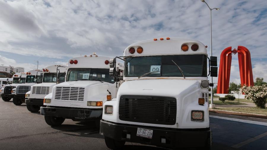 Reanudan transporte escolar gratuito para 22 escuelas