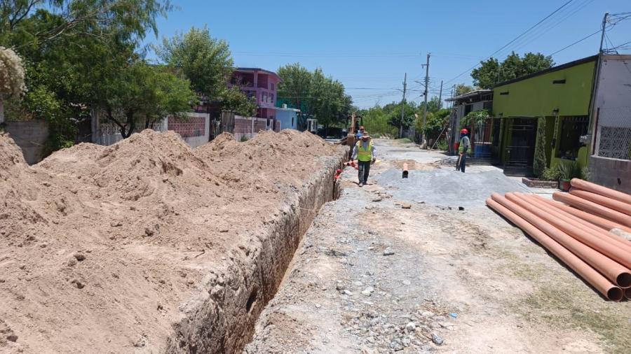 Pavimenta Gobierno de Carlos Peña Ortiz calle Juan Álvarez de la Col. Carlos Cantú