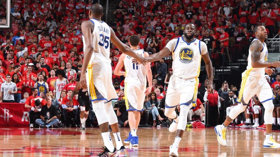 Warriors ganan el primer partido ante los Rockets en final Oeste de la NBA