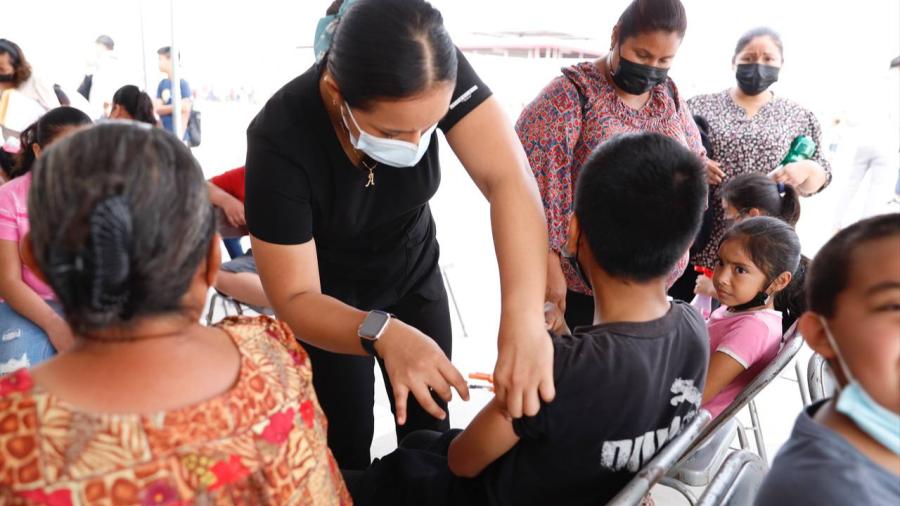 Lleva Gobierno Municipal jornada de vacunaci&oacute;n a Colonia El Progreso; van m&aacute;s de 5 mil dosis aplicadas en el a&ntilde;o