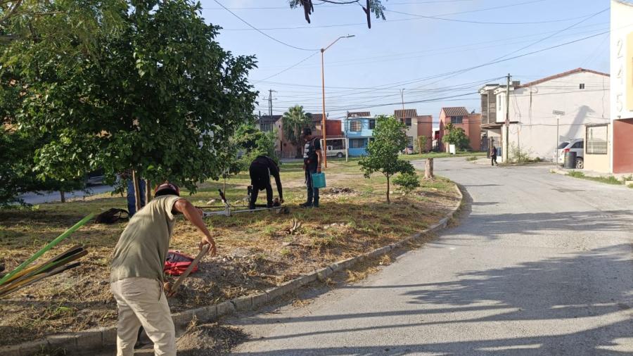 Imparable limpieza urbana en Reynosa