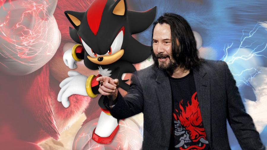 Keanu Reeves podría dar voz a Shadow en Sonic 3