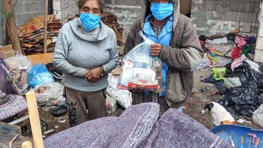 Por bajas temperaturas DIF Reynosa sigue visitando casa por casa