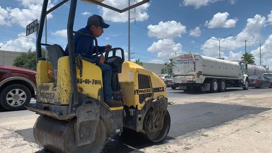 Acelera Municipio reparación de baches con 286 toneladas de asfalto