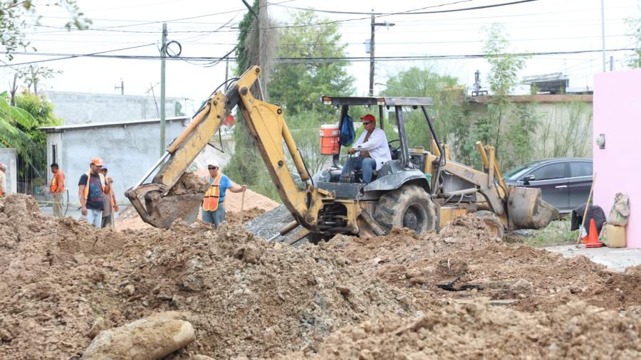 Agradecen familias de Fracc. Del Sol rehabilitación de drenaje 