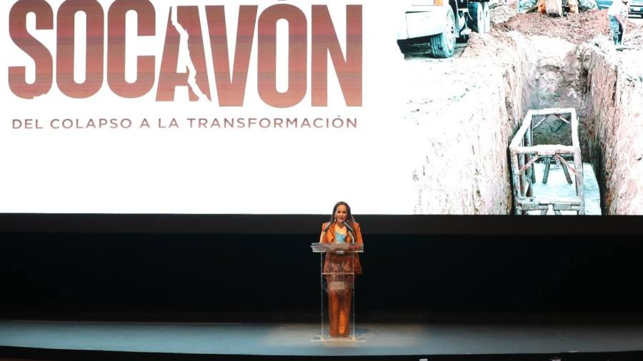 Presentan documental "Socavón, del colapso a la transformación"