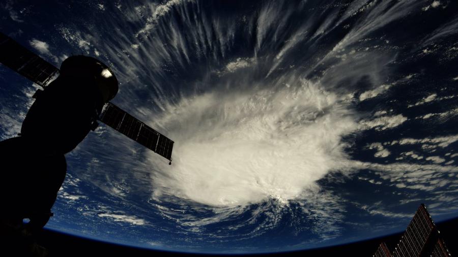 ¡Increíble! El huracán “Florence” desde el espacio