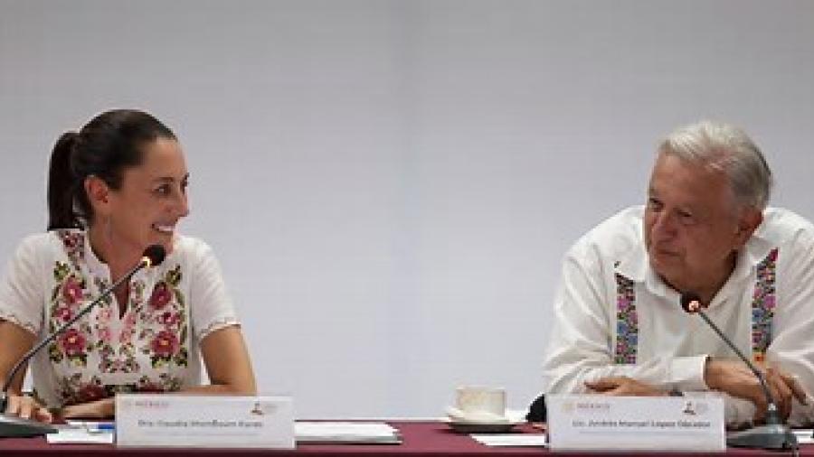 Claudia Sheinbaum lidera su primera reunión con gabinete de seguridad