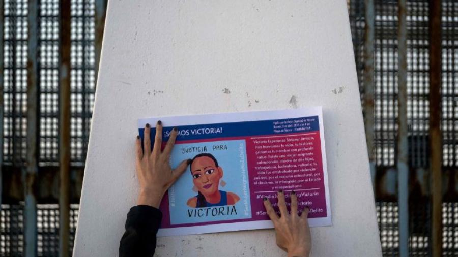 Restos de Victoria Salazar regresan a El Salvador