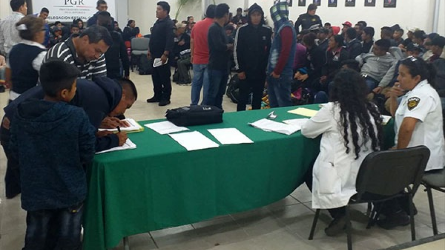 Rescatan 234 migrantes en Chiapas