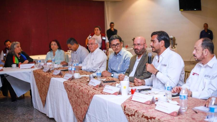 Recibió Alcalde Carlos Peña Ortiz a representantes de CNA y CEAT en Mesa de Trabajo