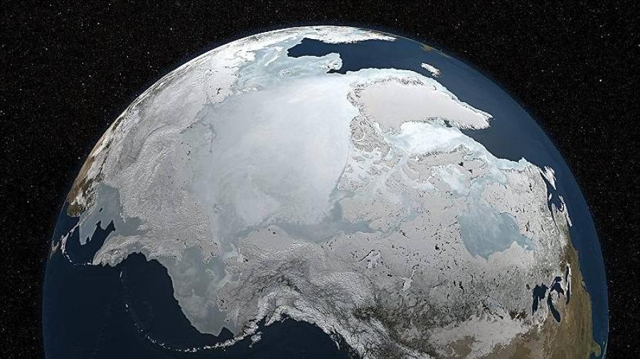 NASA reportó niveles muy bajos de extensión de hielo en el ártico