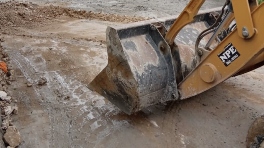 Finalizó COMAPA reparación de fuga de agua en la colonia Roma