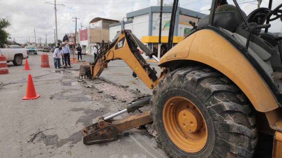 Continuará Gobierno de Matamoros con rehabilitación de pavimentos; proyecta atender 40 avenidas