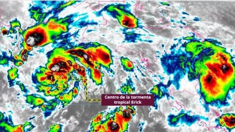 ‘Erick’ podría convertirse en huracán categoría 3: alertan a estados del sur