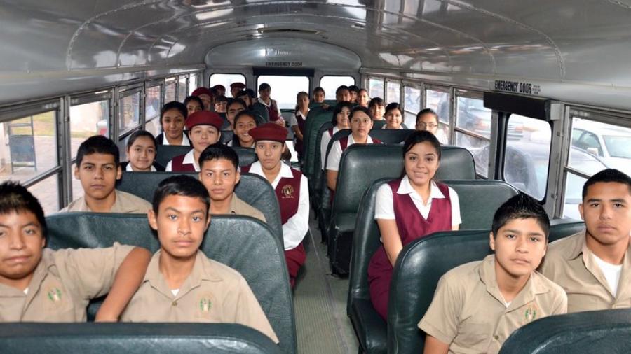 Apoyará Municipio a más de 4 mil estudiantes con transporte escolar