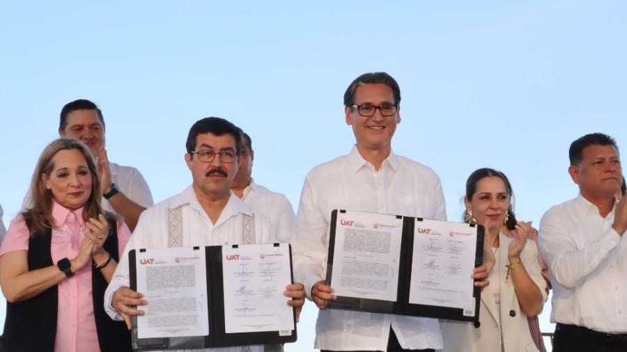 La UAT y Ayuntamiento de Madero unen esfuerzos para el bienestar y progreso social