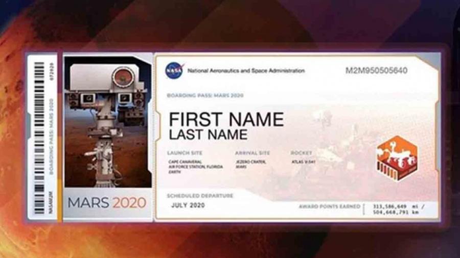La NASA llevará tu nombre a Marte