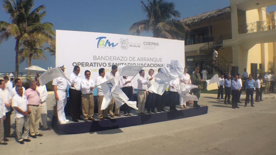 Arranca operativo sanitario vacacional 2017 en playa Miramar