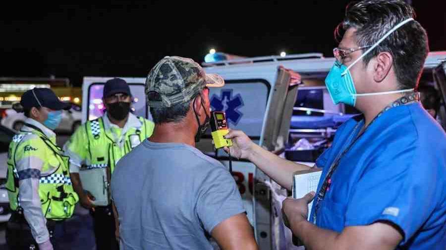 Detectan a conductores ebrios durante la temporada decembrina en Nuevo Laredo