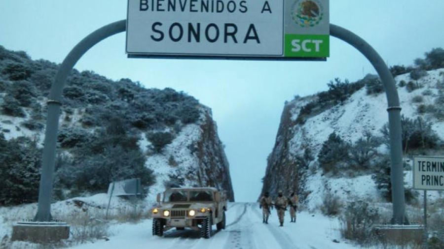 Alertan en Sonora posible tormenta invernal
