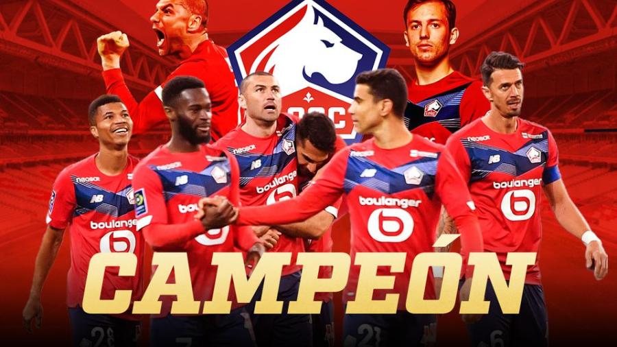¡De infarto! Tras 10 años, Lille es campeón de Francia