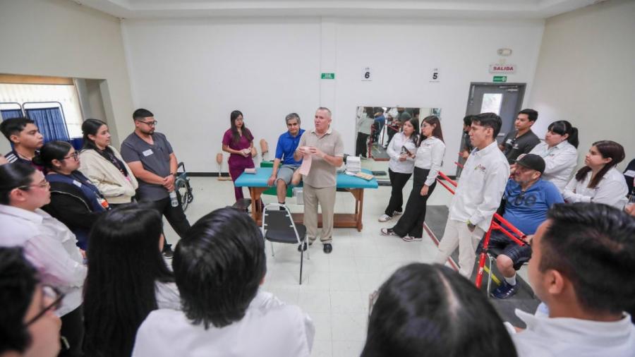 Capacita DIF Tamaulipas a fisioterapeutas de los Centros y Unidades de Rehabilitación en todo el estado