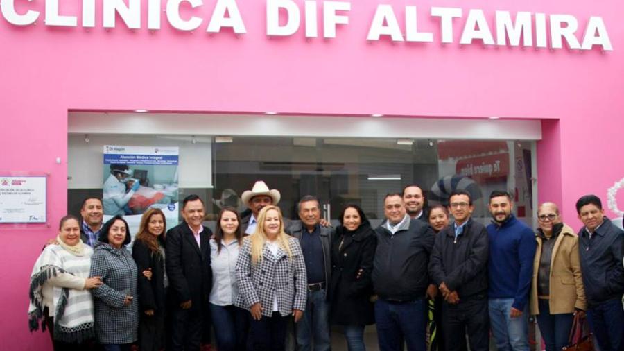 Realizan recorrido en la Clínica DIF Altamira