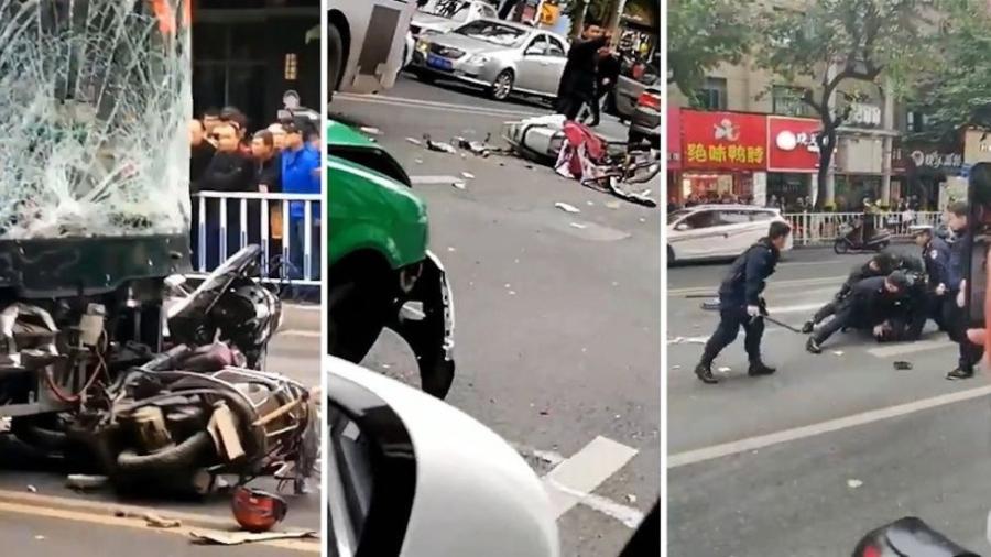 Ocho muertos tras accidente de autobús en China