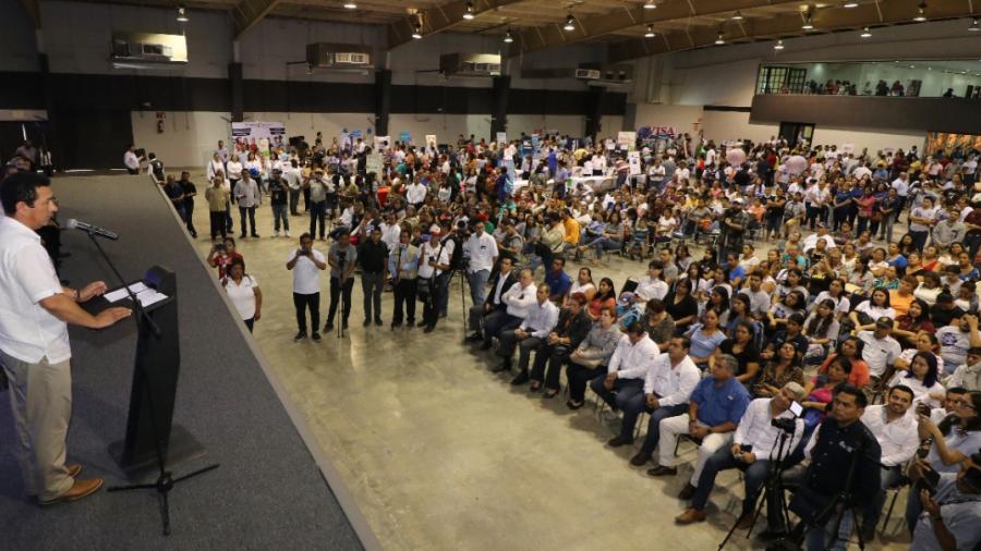 Inaugura Alcalde Mario López, Segunda  Feria del Empleo “Matamoros 2019”