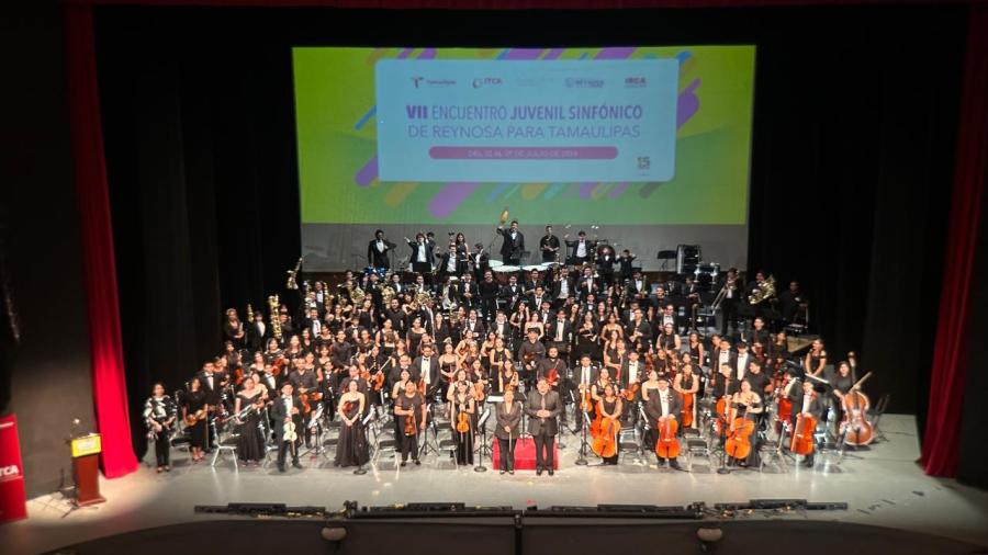 VII Encuentro Juvenil Sinfónico de Reynosa para Tamaulipas, forma ya parte de la historia musical de la ciudad y la región
