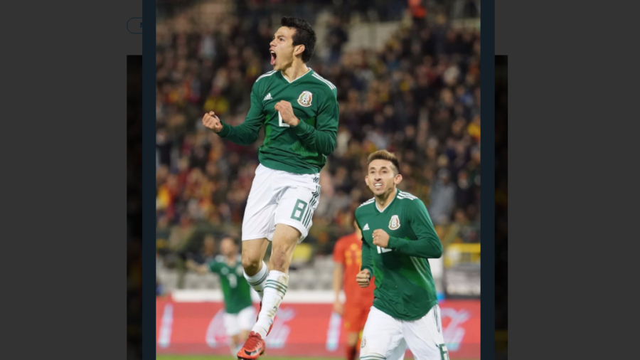 Con doblete de Chucky Lozano, México empata con Bélgica