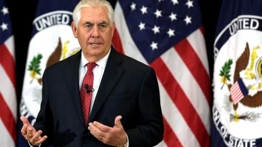 Reunión con funcionarios de México será el 18 de mayo: Tillerson 