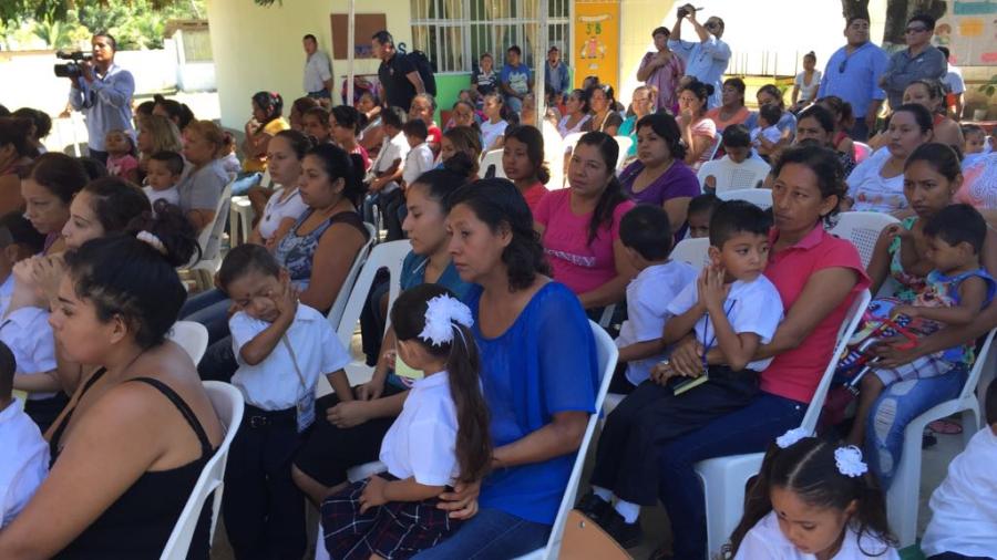 Obras de beneficio para estudiantes de educaci&oacute;n b&aacute;sica se siguen entregando