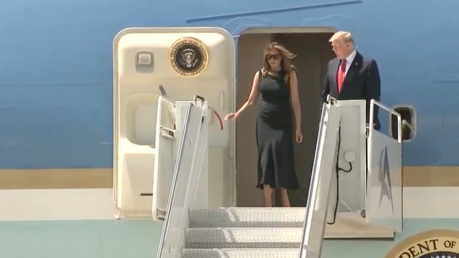 Donald Trump arriba a El Paso, TX donde visitará a víctimas del tiroteo