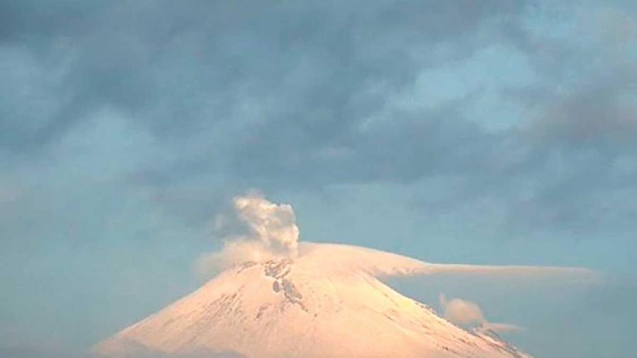 Popocatépetl con más de 94 exhalaciones en 24 horas