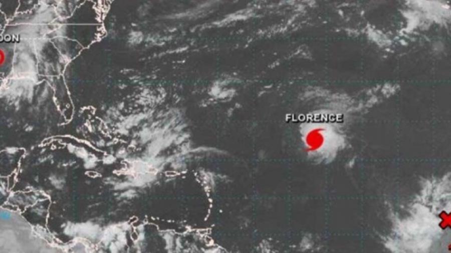 “Florence” alcanza categoría 3, se dirige hacia Bermudas