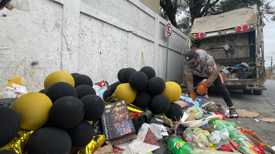 Recolección de basura se intensifica tras Año Nuevo