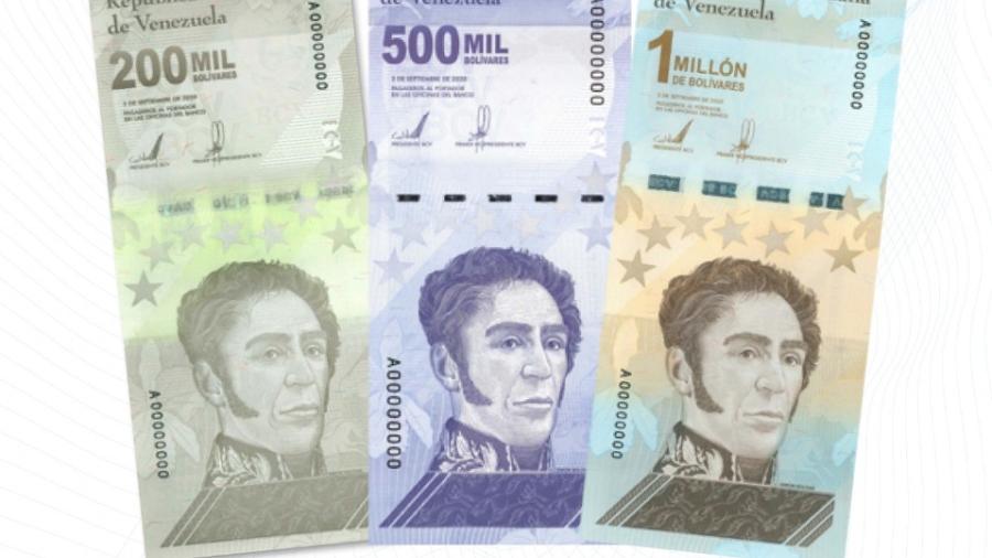 Venezuela lanza billete de un millón de bolívares