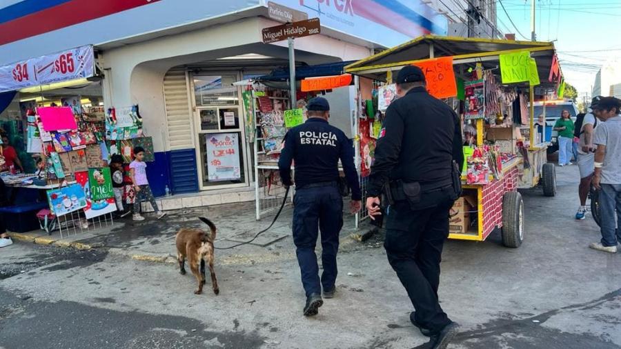 Guardia Estatal participa en operativo de verificación de venta de pirotecnia