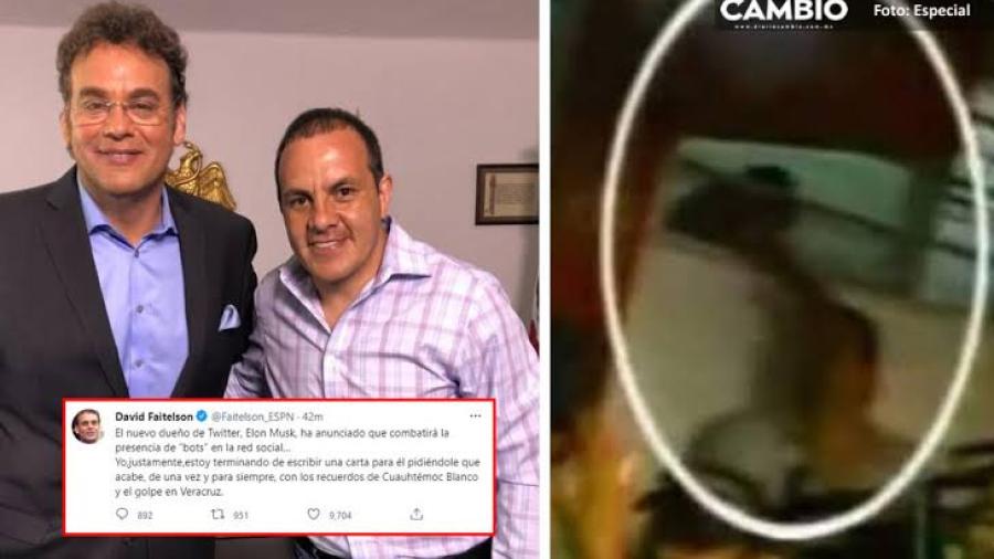 Faitelson pide a Elon Musk borrar recuerdos del golpe de Cuauhtémoc Blanco
